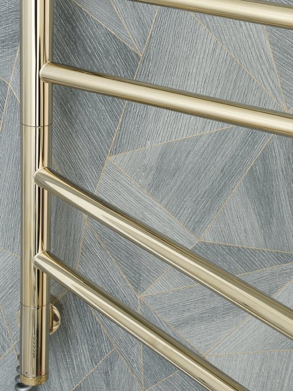 Полотенцесушитель электрический Сунержа Парео 4.0 020-0823-0567 55x50 см, скрытое подключение, шампань, E-образный