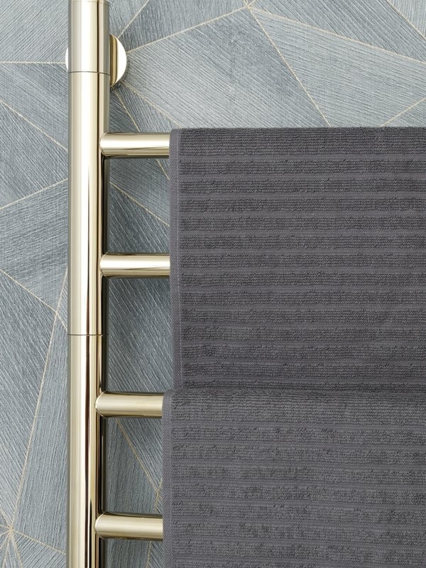 Полотенцесушитель электрический Сунержа Парео 4.0 020-0823-0567 55x50 см, скрытое подключение, шампань, E-образный