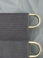 Полотенцесушитель электрический Сунержа Парео 4.0 020-0823-0567 55x50 см, скрытое подключение, шампань, E-образный