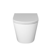 Унитаз подвесной Grossman GR-4403SQ с микролифтом, белый глянец