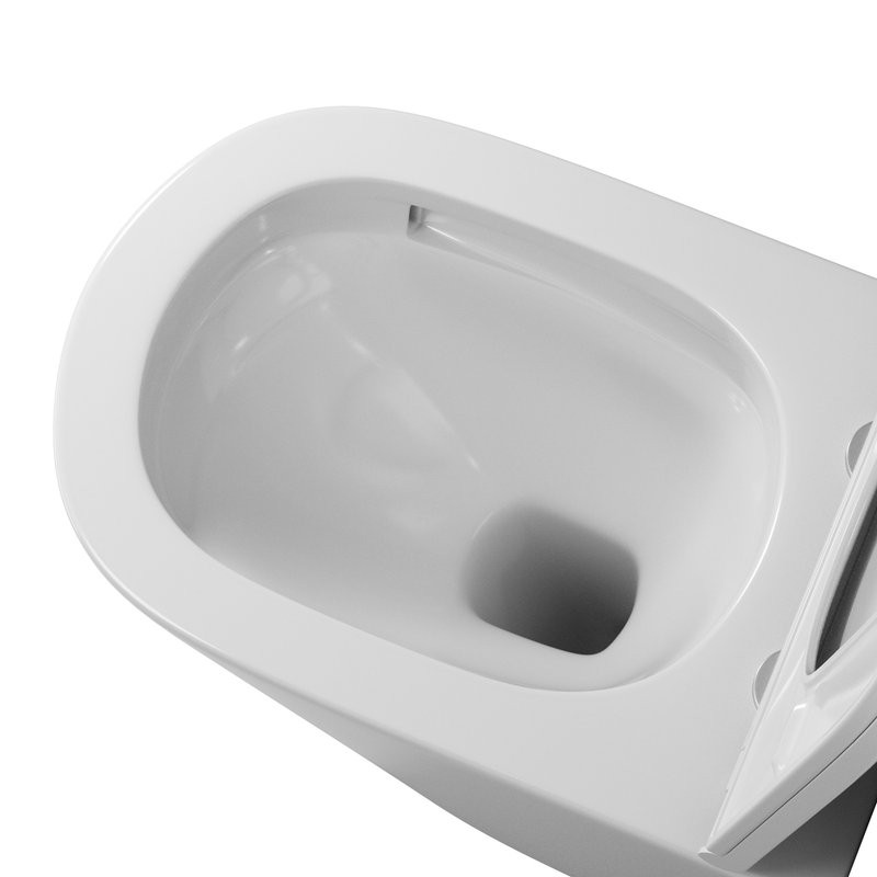 Унитаз подвесной Grossman GR-4403SQ с микролифтом, белый глянец