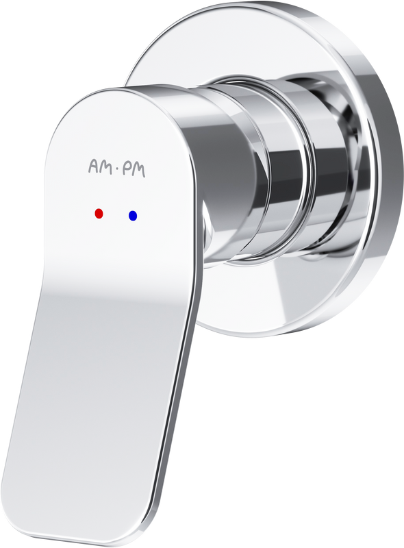 Встраиваемый смеситель для душа и ванны AM.PM X-Joy F85A65000 С ВНУТРЕННЕЙ ЧАСТЬЮ