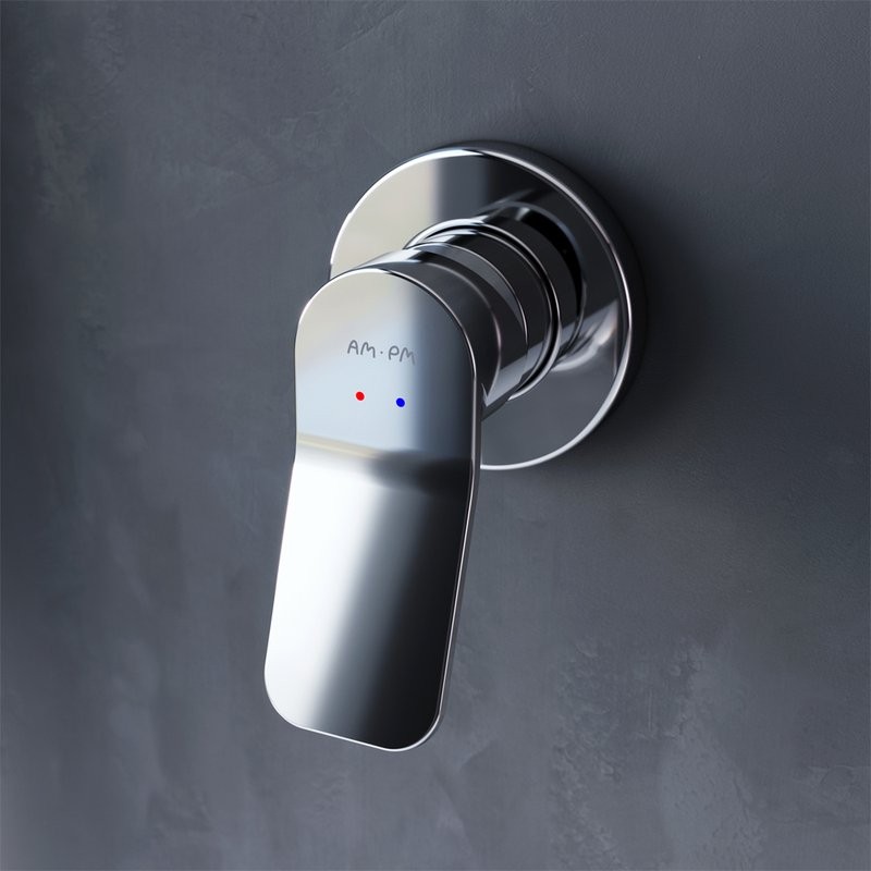 Встраиваемый смеситель для душа и ванны AM.PM X-Joy F85A65000 С ВНУТРЕННЕЙ ЧАСТЬЮ