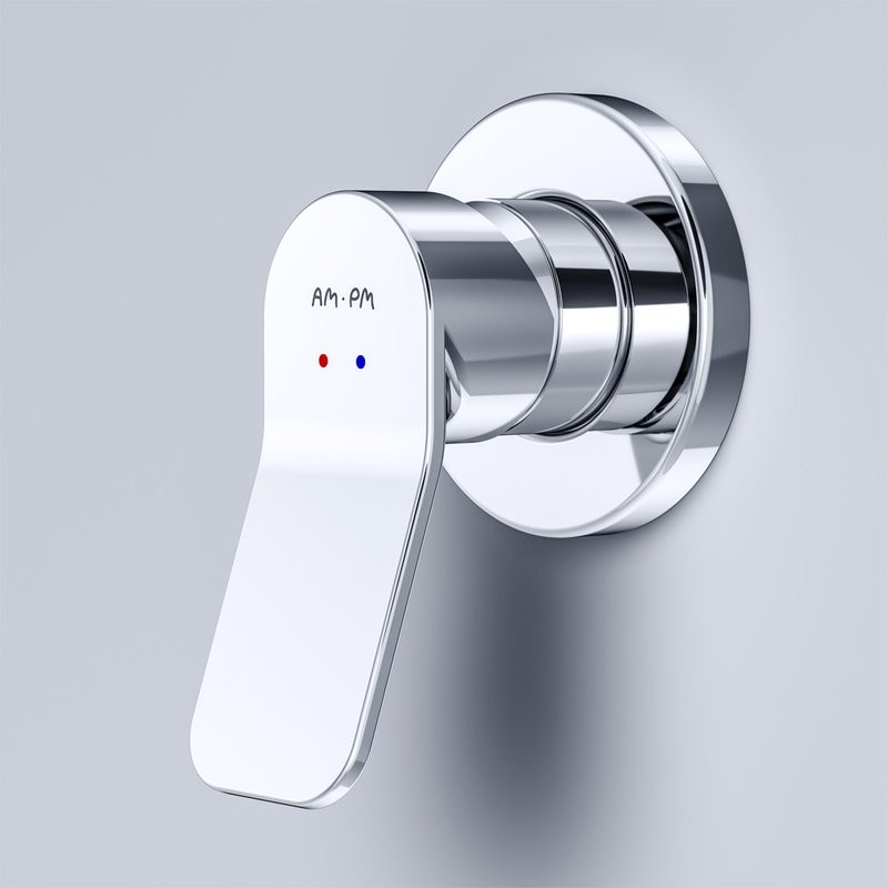 Встраиваемый смеситель для душа и ванны AM.PM X-Joy F85A65000 С ВНУТРЕННЕЙ ЧАСТЬЮ