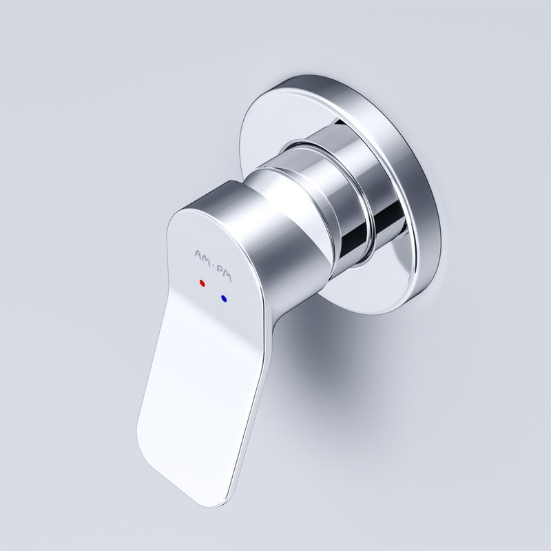 Встраиваемый смеситель для душа и ванны AM.PM X-Joy F85A65000 С ВНУТРЕННЕЙ ЧАСТЬЮ