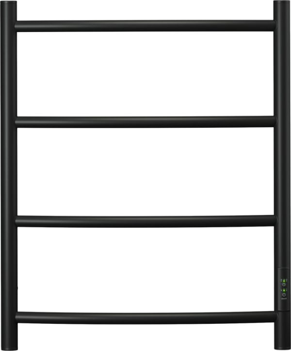 Полотенцесушитель электрический Point Афина PN04856B 50х60, черный