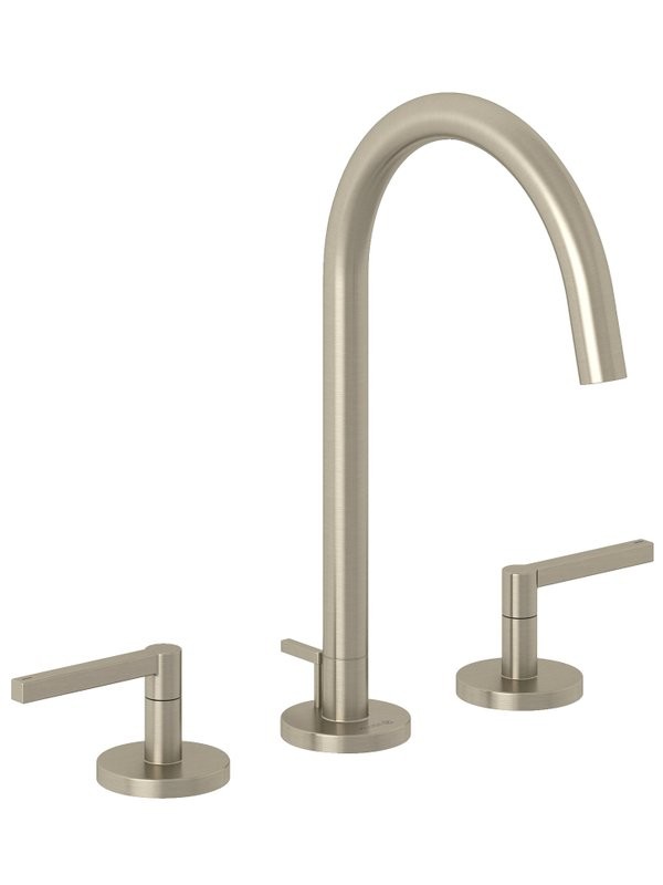 Смеситель для раковины Kludi Nova Fonte Puristic 20143N515 брашированный никель PVD