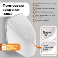 Унитаз подвесной Grossman Торнадо GR-4497SQC