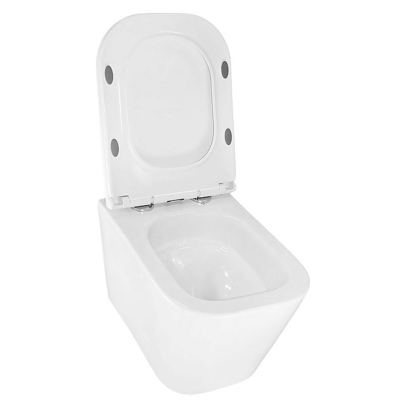 Унитаз подвесной AZARIO Esconda AZ-2805E безободковый, с микролифтом