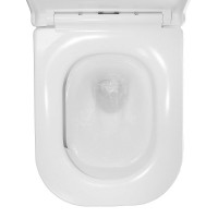 Унитаз подвесной AZARIO Esconda AZ-2805E безободковый, с микролифтом