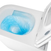 Унитаз подвесной AZARIO Esconda AZ-2805E безободковый, с микролифтом