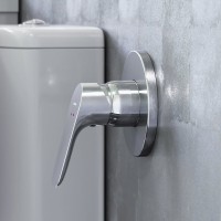 Встраиваемый смеситель для душа и ванны Damixa Jupiter 777500001 С ВНУТРЕННЕЙ ЧАСТЬЮ, хром