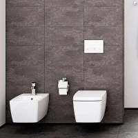 Унитаз подвесной VitrA Metropole 7672B003-1687 с функцией биде, микролифтом и встроенным смесителем
