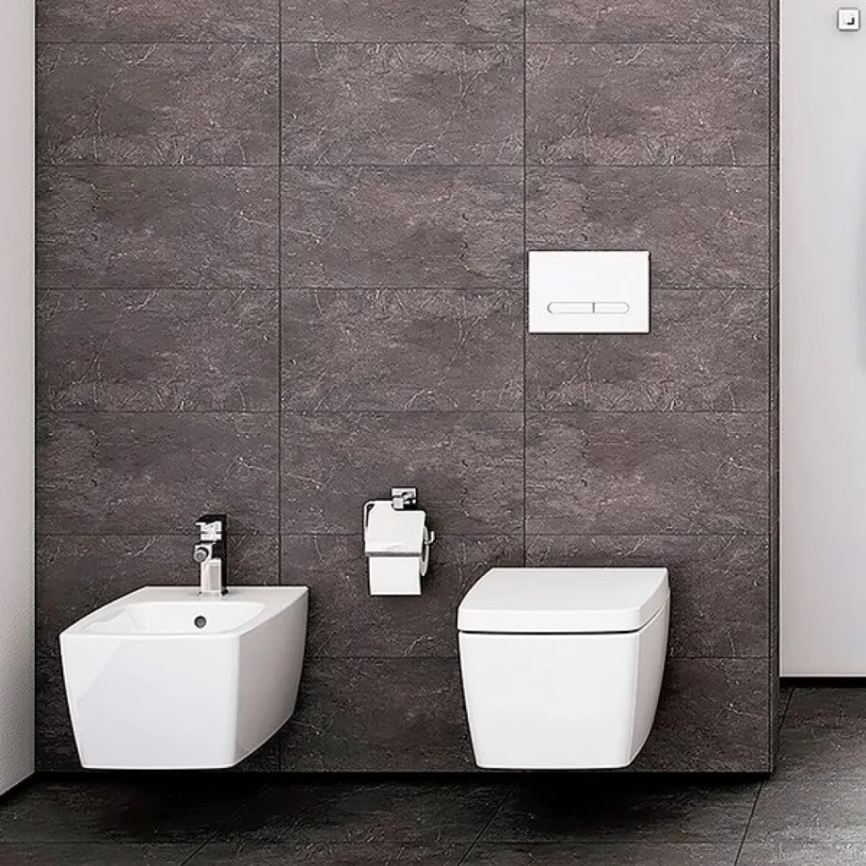 Унитаз подвесной VitrA Metropole 7672B003-1687 с функцией биде, микролифтом и встроенным смесителем