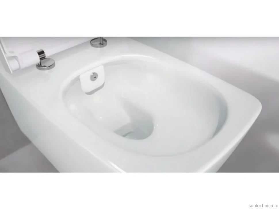 Унитаз подвесной VitrA Metropole 7672B003-1687 с функцией биде, микролифтом и встроенным смесителем