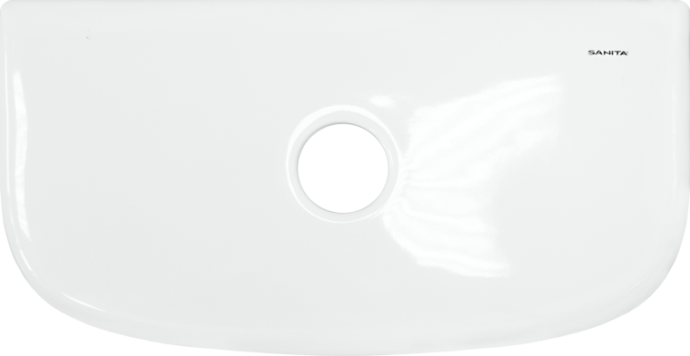 Унитаз-компакт напольный Sanita Формат стандарт глянцевый белый
