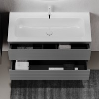 Мебель для ванной комнаты Sancos Folk 80 grey soft Мебель для ванной комнаты Sancos Folk 80 grey soft