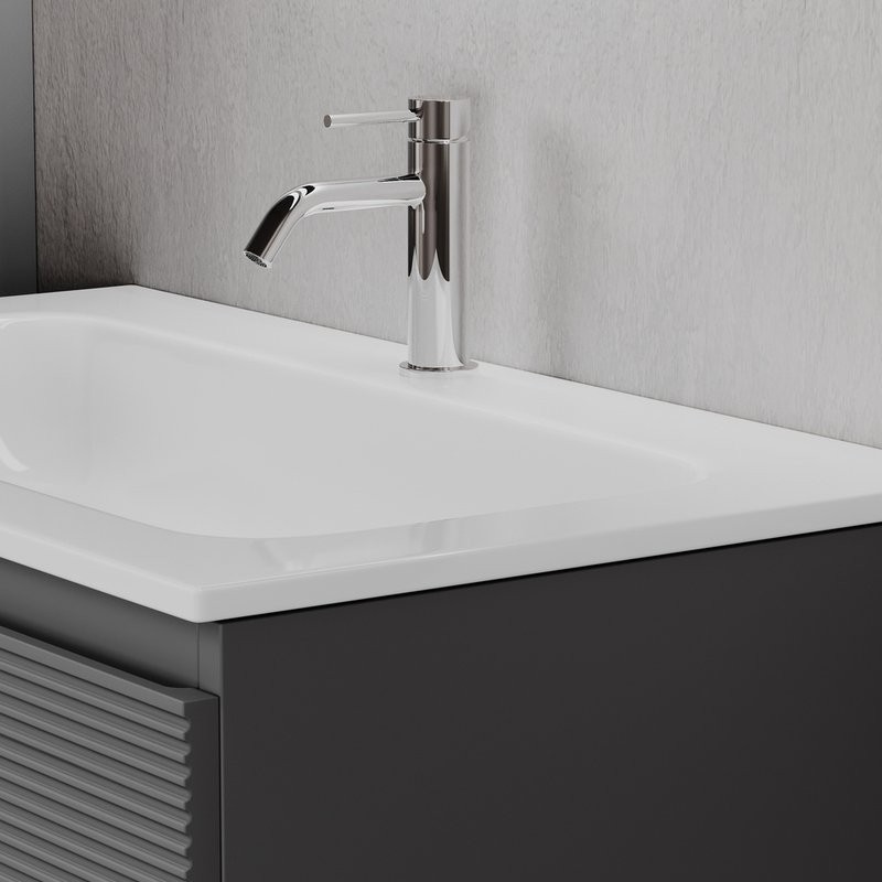 Мебель для ванной комнаты Sancos Folk 80 grey soft