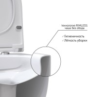 Унитаз подвесной Berges Ego 082111