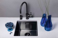 Мойка кухонная Omoikiri Taki 38-U/IF-GB графит