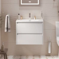 Мебель для ванной комнаты BelBagno Kraft 39 60 bianco opaco, раковина BB-8099-3-60