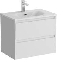 Мебель для ванной комнаты BelBagno Kraft 39 60 bianco opaco, раковина BB-8099-3-60