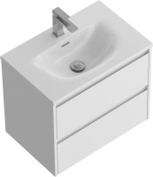 Мебель для ванной комнаты BelBagno Kraft 39 60 bianco opaco, раковина BB-8099-3-60