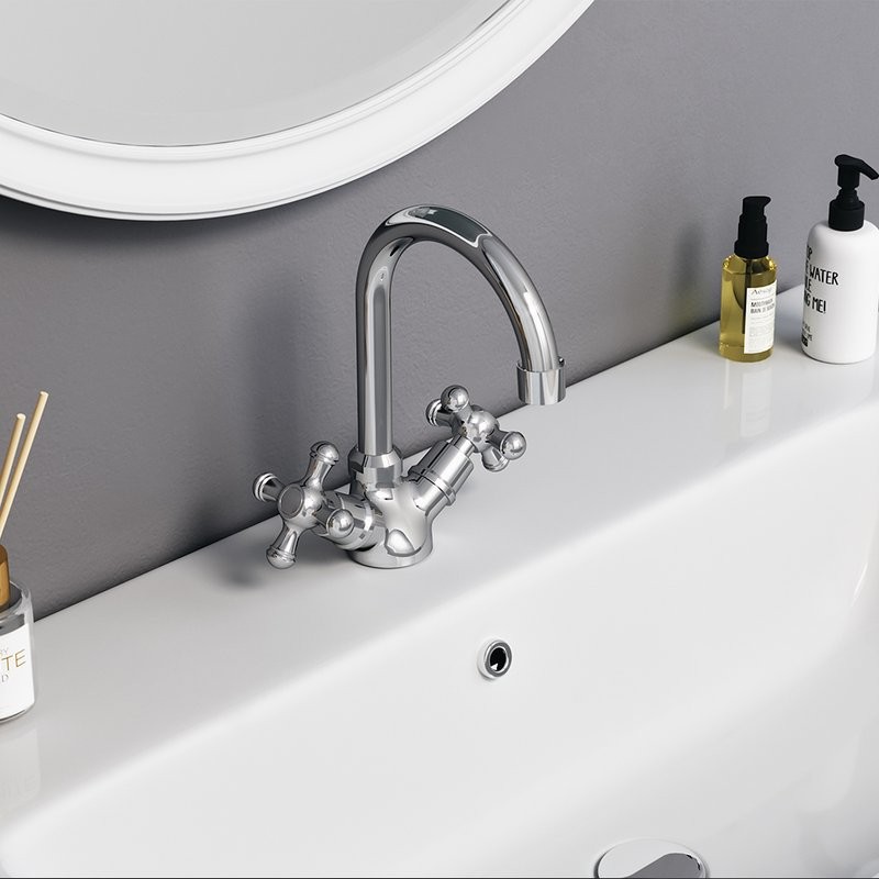 Смеситель для раковины Damixa RedBlu Retro 230210000