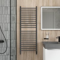 Полотенцесушитель электрический EWRIKA Медея S 120/40 с диммером, графит