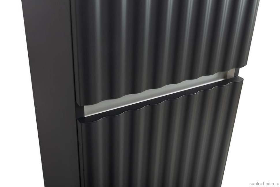 Шкаф-пенал для ванной Art&Max Elegant 150 матовый серый