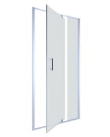 Душевая дверь в нишу Alex Baitler AB78С100 100 см, профиль сатин, стекло матовое