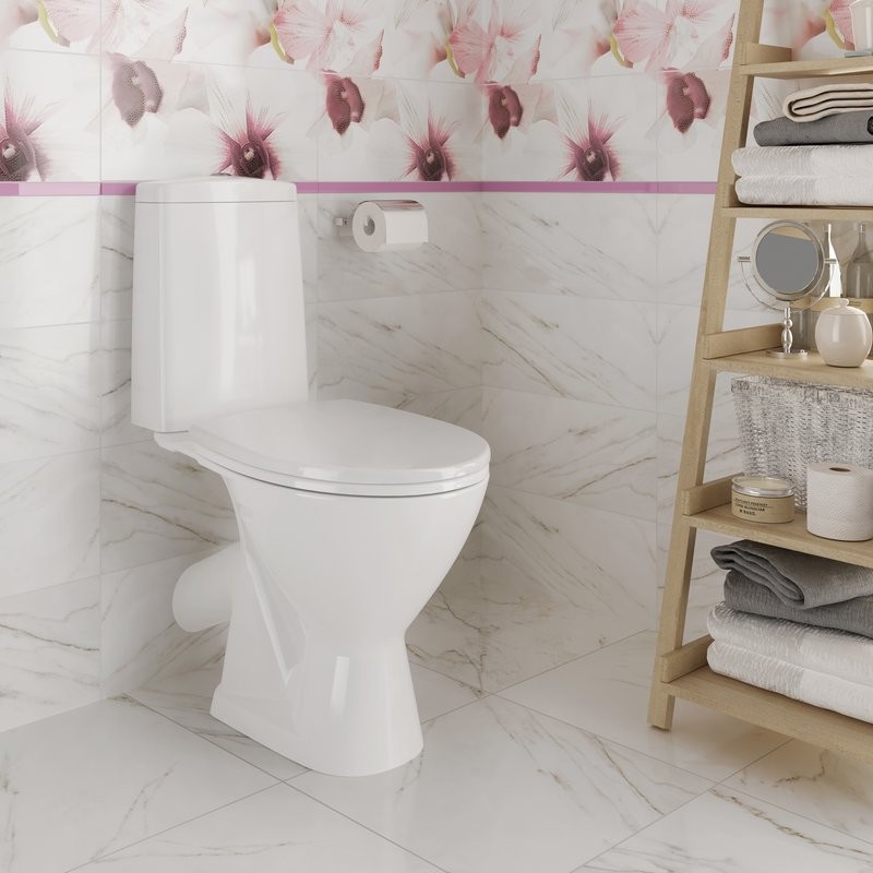 Унитаз-компакт напольный Cersanit Just 64073 031 3/6 TPL