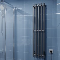 Полотенцесушитель электрический Altasan Арго 120х27 графит