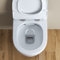 Унитаз подвесной BelBagno Loto BB070CHR/SC безободковый