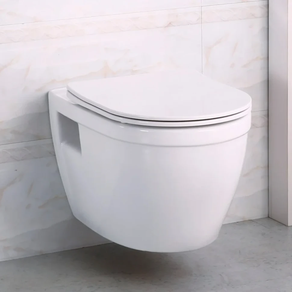 Унитаз подвесной BelBagno Loto BB070CHR/SC безободковый