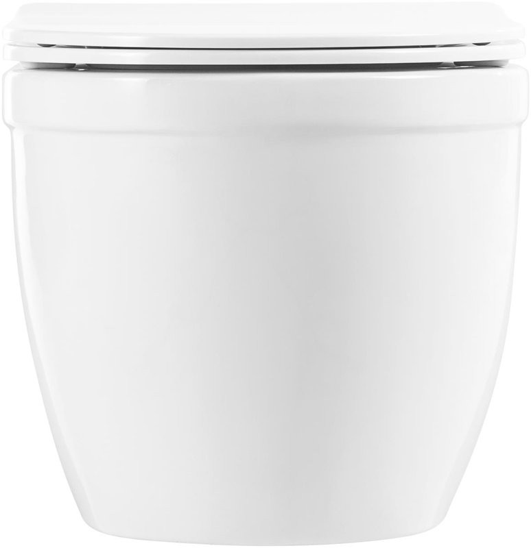 Унитаз подвесной BelBagno Loto BB070CHR/SC безободковый