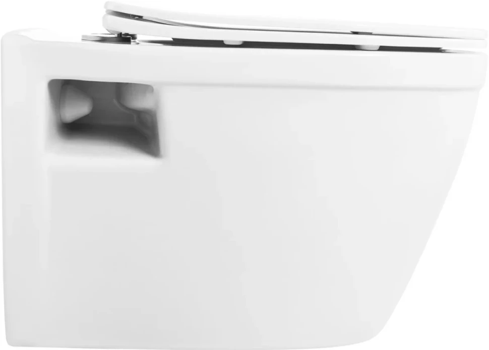 Унитаз подвесной BelBagno Loto BB070CHR/SC безободковый