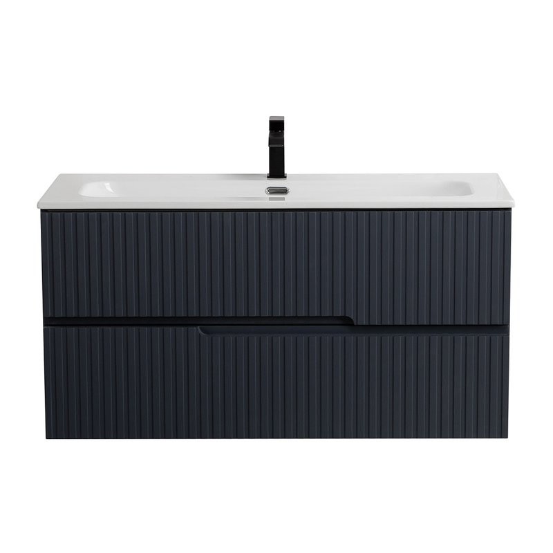 Мебель для ванной комнаты Cezares Duet 100 grafito, раковина Cezares CZR-8073-100