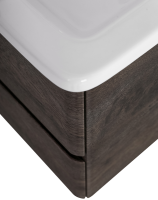 Мебель для ванной комнаты BelBagno Albano-Cer 60 подвесная, robere nature grigio