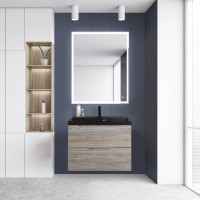 Тумба под раковину BelBagno Vittoria 80 подвесная, pino