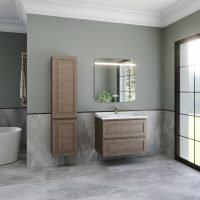 Тумба с раковиной Caprigo Wales 80 шоколадный орех