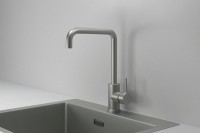 Смеситель для кухни Granula Kitchen Space 7110 матовая сталь Смеситель для кухни Granula Kitchen Space 7110 матовая сталь