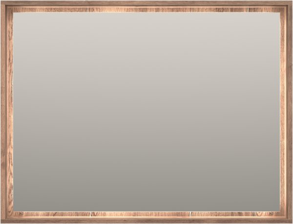 Зеркало Brevita Dallas 105 с полкой, с подсветкой, с датчиком движения, дуб галифакс олово