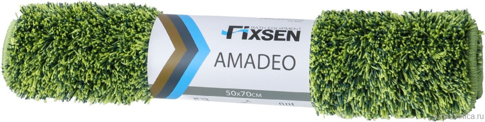 Коврик Fixsen Amadeo FX-3001F 70x50, зеленый