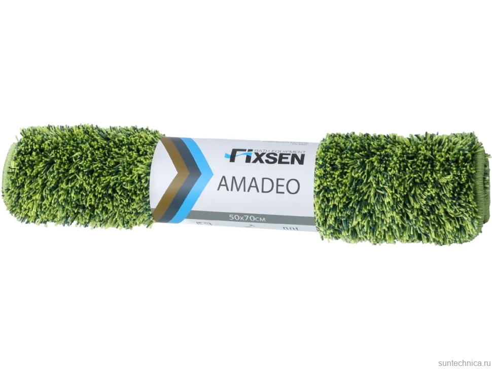 Коврик Fixsen Amadeo FX-3001F 70x50, зеленый