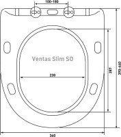 Унитаз подвесной Berges Ventas Rimless 082136 с микролифтом, матовый черный