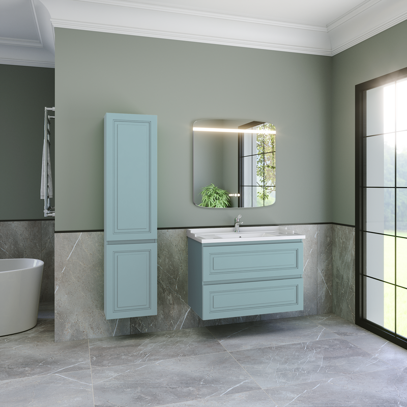 Мебель для ванной комнаты Caprigo Wales 90 антарктида