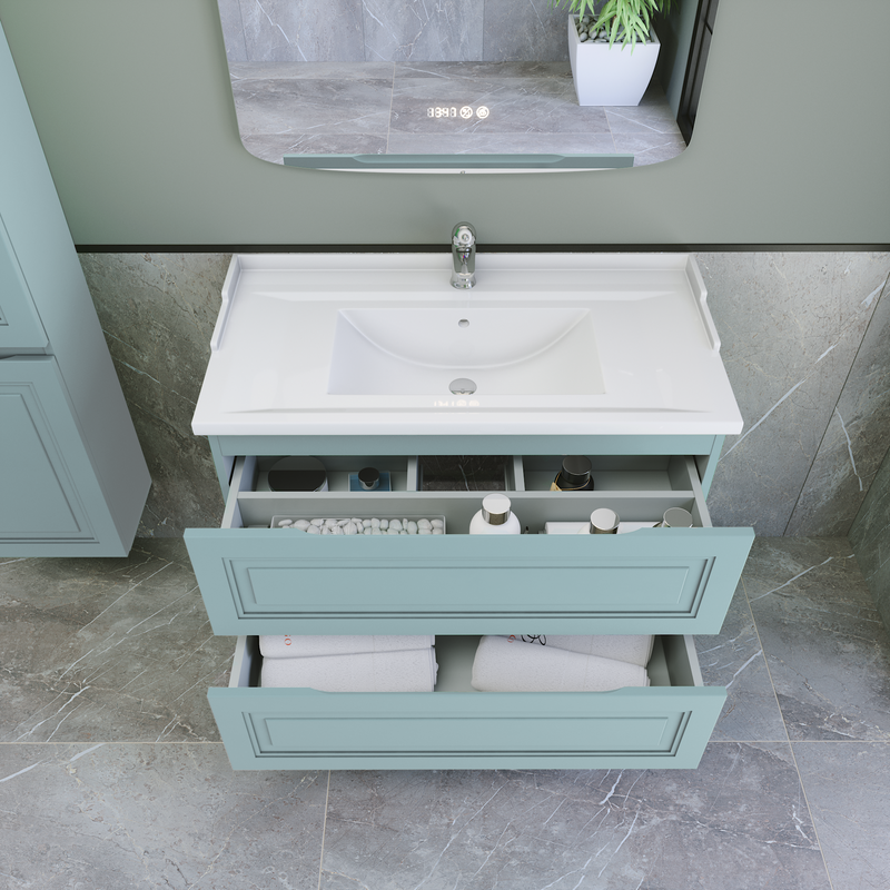 Мебель для ванной комнаты Caprigo Wales 90 антарктида