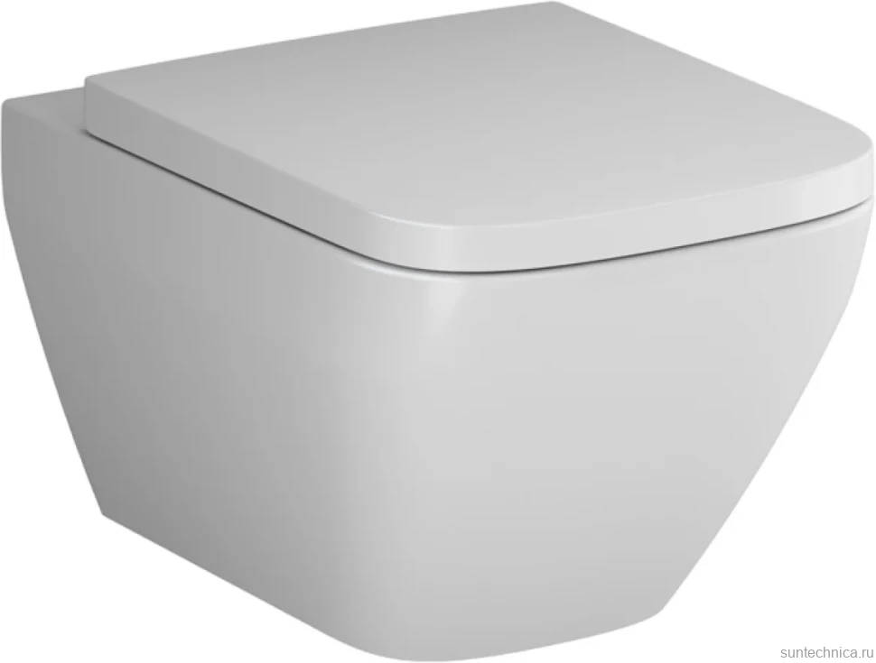 Унитаз подвесной AM.PM Spirit V2.0 FlashClean с микролифтом, белый