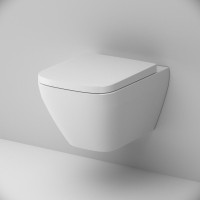 Унитаз подвесной AM.PM Spirit V2.0 FlashClean с микролифтом, белый